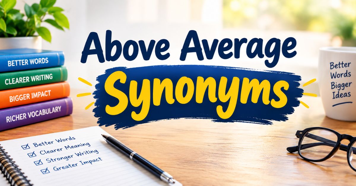 Above-Average-Synonyms