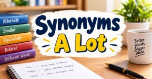 Synonyms A Lot