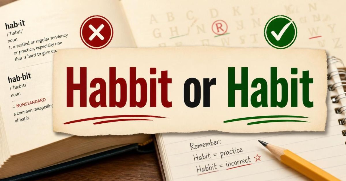 Habbit or Habit