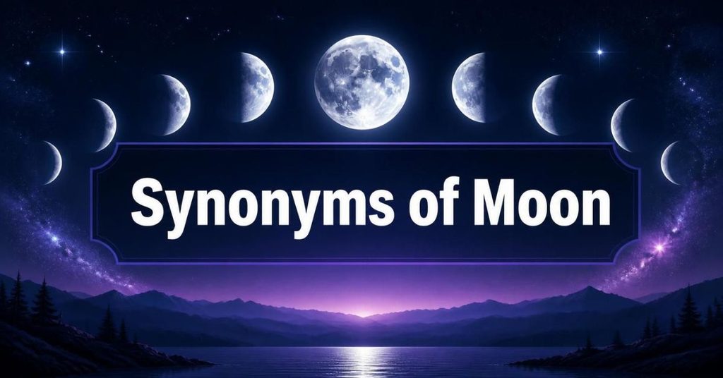Moon Synonyms and Other Words for Moon